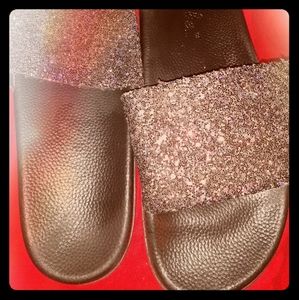 Slipper with Glittery encrusted